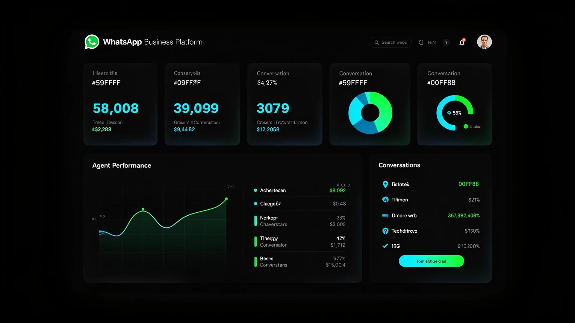 Dashboard Jetsales - Inbox compartilhada, CRM e Funil de Vendas