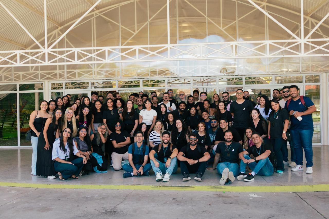 Time completo da Jetsales - Mais de 90 colaboradores reunidos